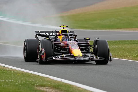 Red Bull driver Sergio Perez